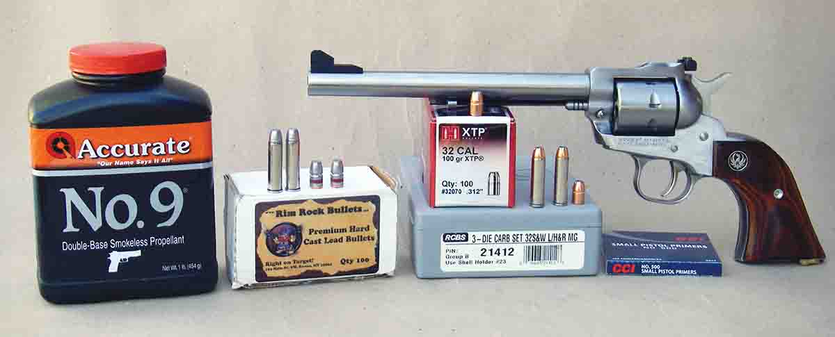 A Ruger Single-Seven was used to develop loads for the .327 Federal Magnum.